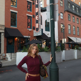 Zip Neck Knit Top for Sporty Chic Everyday Style