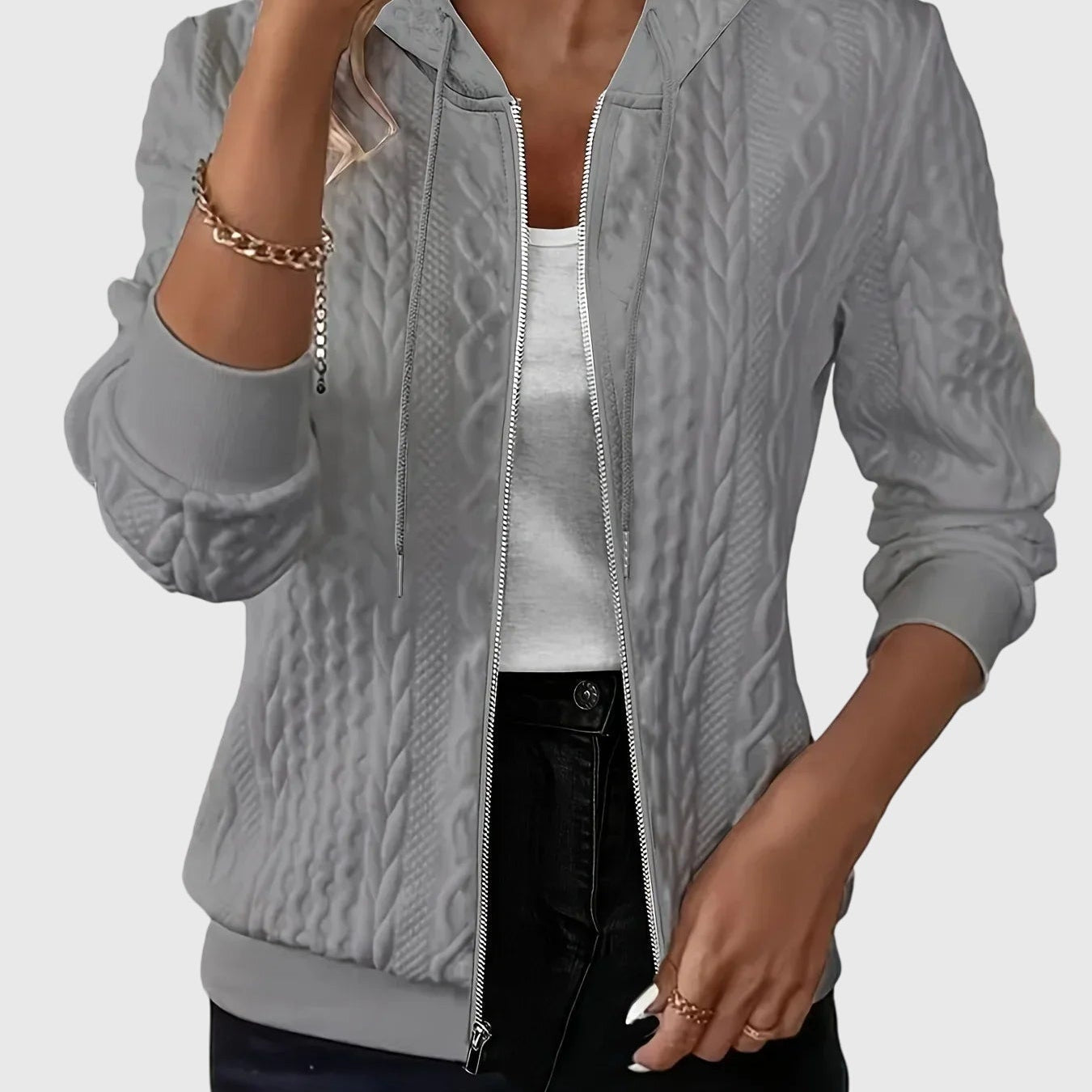 Hoodie with Zipper