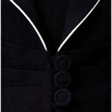 Black Cropped Blazer