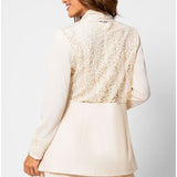 Ivory Tailored Cardigan
