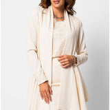 Ivory Tailored Cardigan