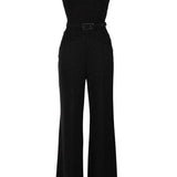 Black Lace Jumpsuit