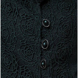 Green Tailored Lace Blazer