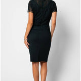 Green Lace Cocktail Dress