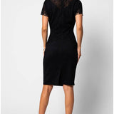 Black Lace Cocktail Dress