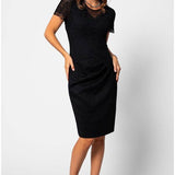 Black Lace Cocktail Dress