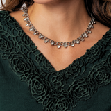 Green Elegant Lace Blouse