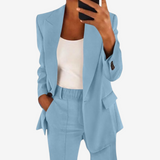 Women's Tailored Wide-Leg Blazer Set