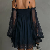 Lorraine | Off-Shoulder Lace Dress