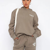 Soft Relaxed Fit Hoodie and Jogger Set for Everyday Comfort