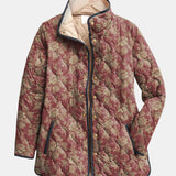 Retro Floral Print Jacket