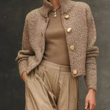 Tailored Wool-Blend Jacket