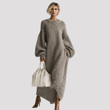 Women's Oversized Knit Maxi Dress