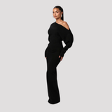 Women's One Shoulder Knit Dress