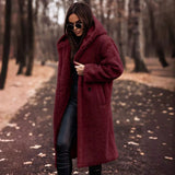 Women's Warm Autumn Winter Jacket with Pockets