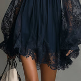 Lorraine | Off-Shoulder Lace Dress