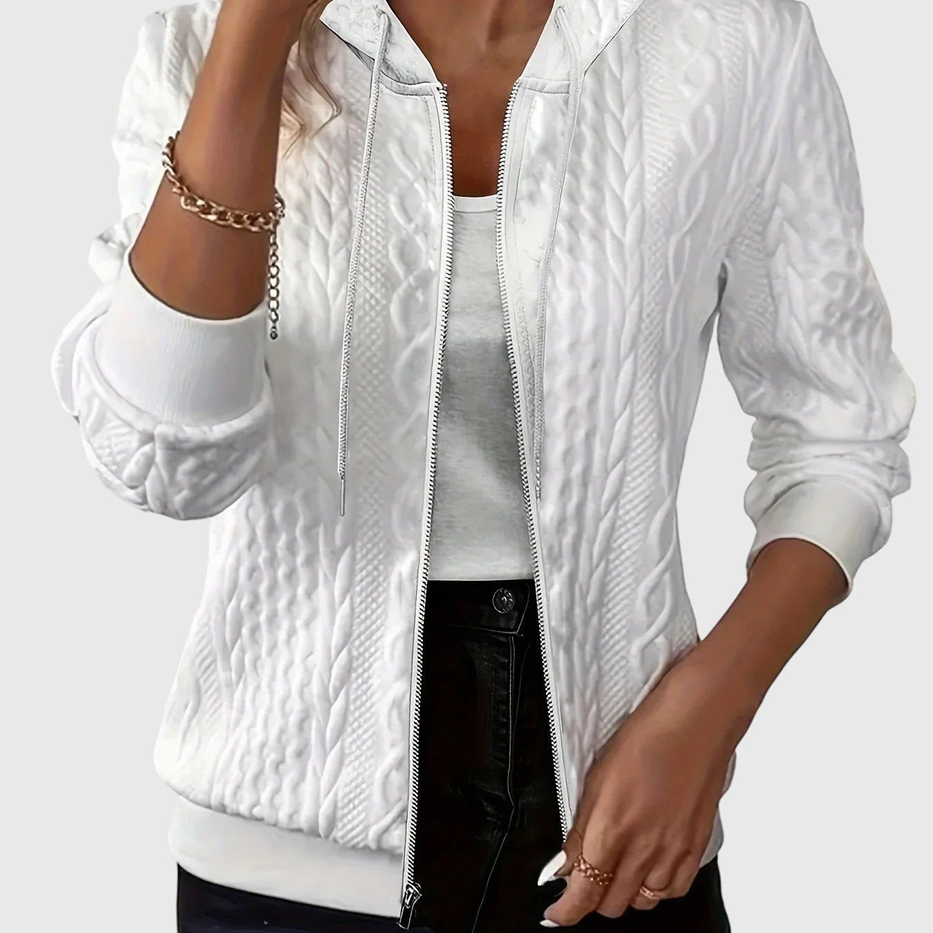 Hoodie with Zipper