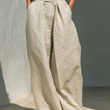 Women’s Sleeveless Two Piece Set Wide Leg Pants Summer Outfit