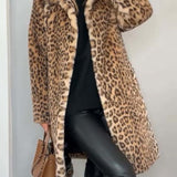 Elegant Leopard Coat