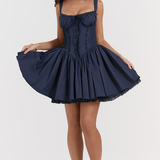 Corset Flare Mini Dress – Sweetheart A-Line Party Dress