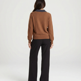 Argyle Polo Knit Sweater – Classic Pattern Relaxed Fit Pullover