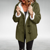 Refined Fleece-Lined Winter Coat