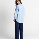 Classic Button Down Shirt – Relaxed Fit Long Sleeve Blouse