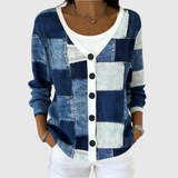 Artistic Patchwork Cardigan