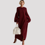 Women's Oversized Knit Maxi Dress