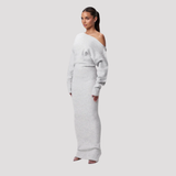 Women's One Shoulder Knit Dress