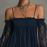 Lorraine | Off-Shoulder Lace Dress