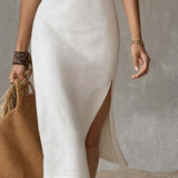Amy´s | Split-Hem Midi Dress