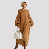 Women's Oversized Knit Maxi Dress