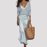Women's Layered Knit Dress
