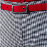 Multicolor Houndstooth Tailored Pants