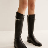 Elegant Knee High Riding Boots for Timeless Sophisticated Style