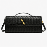 Luxury Woven Clutch Bag – Elegant Evening Shoulder Style