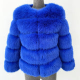 Ladies Faux Fur Jacket