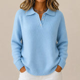 Classic Button Sweater