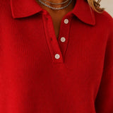 Classic Button Sweater
