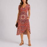 Women's Comfortable Maxi Dress | Casual Summer Dress | V-Neck
