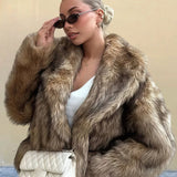 Ladies Faux Fur Jacket