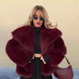 Ladies Faux Fur Jacket