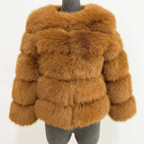 Ladies Faux Fur Jacket