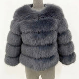 Ladies Faux Fur Jacket