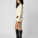 Amysaint Open Back Mini Dress