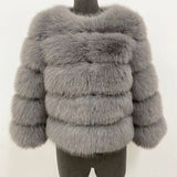 Ladies Faux Fur Jacket