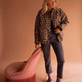 Leopard Print Versatile Jacket