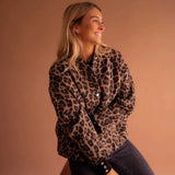 Leopard Print Versatile Jacket