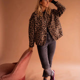 Leopard Print Versatile Jacket